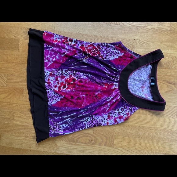 Byer California colorful halter top - Picture 1 of 5
